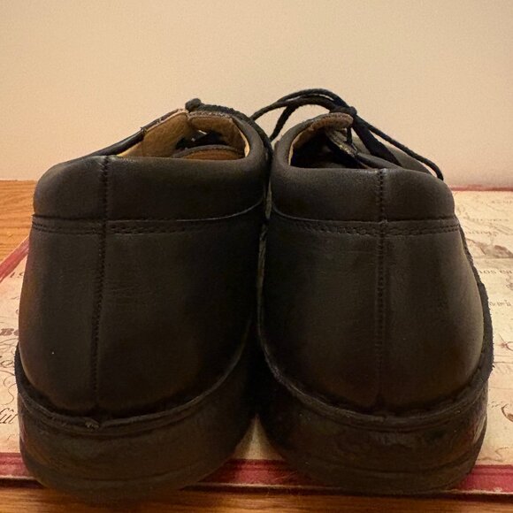 Finn Comfort Black Leather Lace-Up Shoes - EUR 46 / US 12 (Like New) - Picture 3 of 5